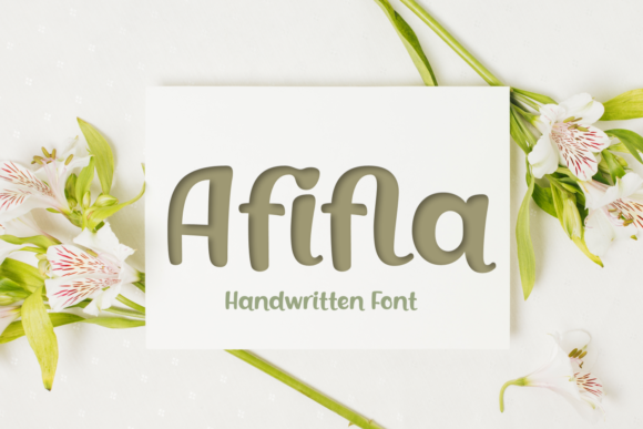 Afifla Font: The Friendly Typeface for Small Business Branding