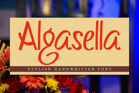 Algasella: The Sweet Handwritten Font for Branding