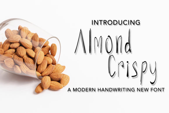 Almond Crispy Typeface for Small Business Branding