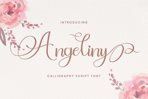 Angeliny: A Delicate Script Handwritten Font for Editors
