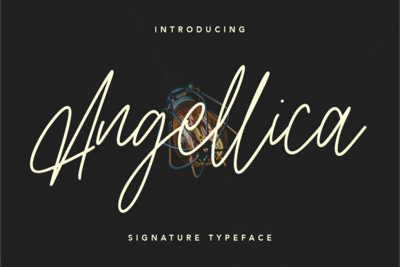 Angellica Font Review: Elegant Script for Handmade Brands