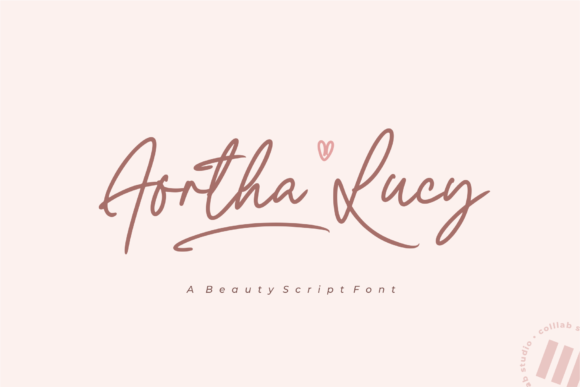Aortha Lucy Font Review: Elegant Script for Branding