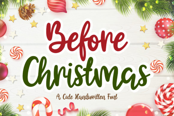 Before Christmas Font: A Maker's Review for Holiday Branding