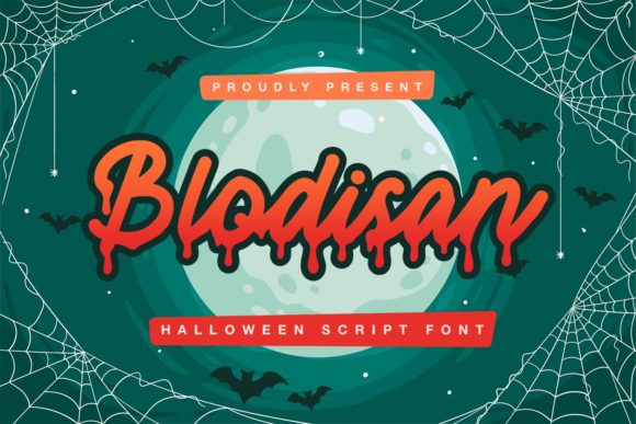 Blodisan: The Spooky Handwritten Font for Halloween Marketing