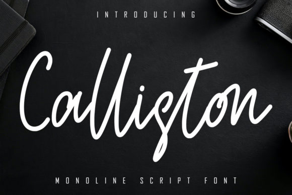Calliston Font: Elevating Digital Branding with Script Handwritten Style