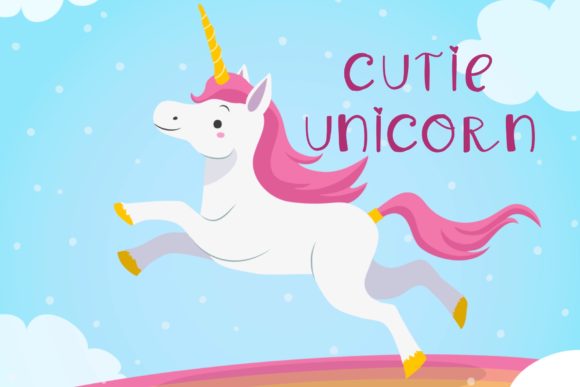 Cutie Unicorn Font Review: A Joyful Script for Creative Designs