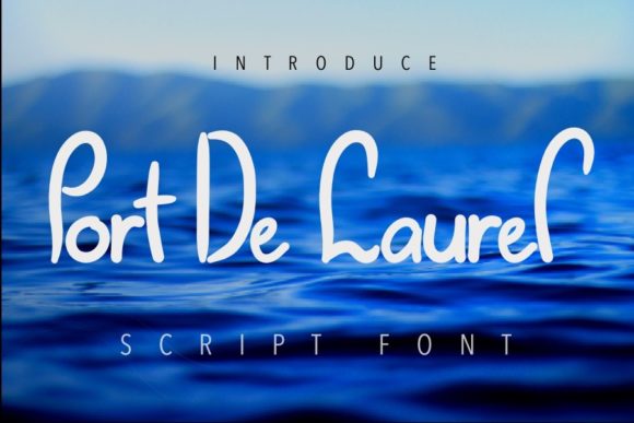 Elevate Campaigns with Port De Laurel Script Font