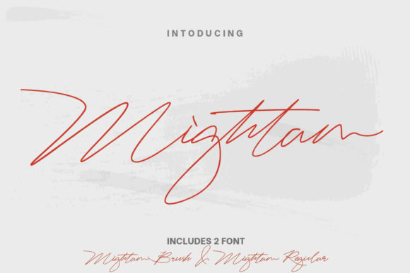 Elevate Editorial Design with Mightam Script Handwritten Fonts