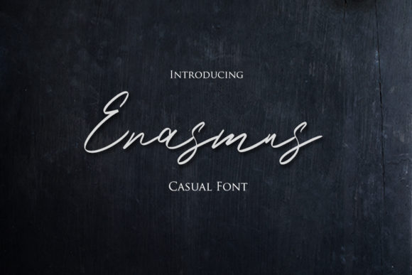 Erasmus Font Review: Elegant Script for Branding