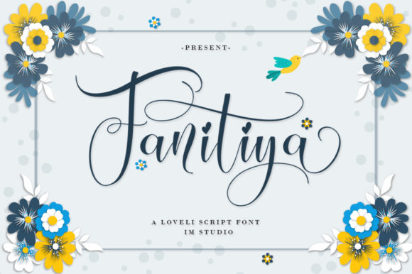 Fanitiya: The Elegant Script Handwritten Font for Branding