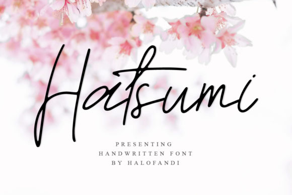Hatsumi: The Elegant Script Font for Campaigns