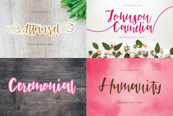 Johnson Camelia: A Fresh Script Handwritten Font for Editors