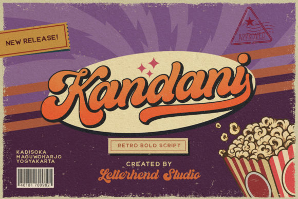 Kandani: A Bold Script Handwritten Font for Editorial Design