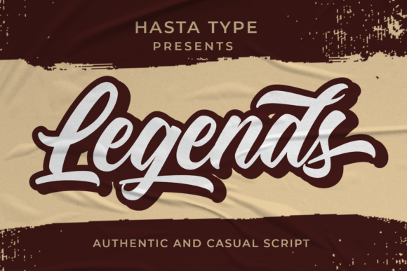 Legends: The Authentic Script Font for Bold Branding