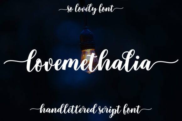 Lovemethalia: The Perfect Script Handwritten Font for Crafters