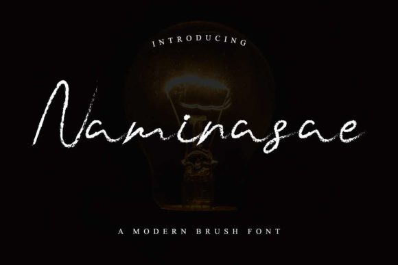 Naminasae: A Delicate Handwritten Font for Editorial Design