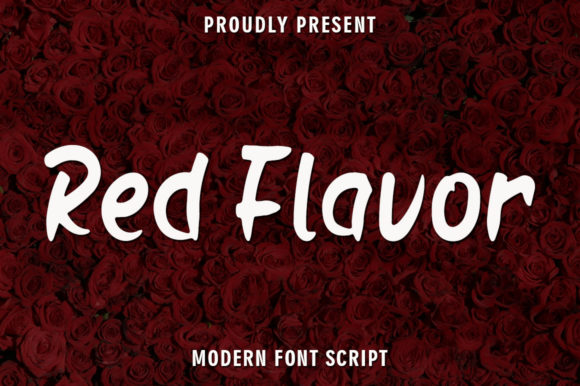 Red Flavor: A Script Handwritten Font for Bold Branding