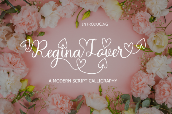 Regina Lover: A Script Handwritten Font for Elegant Campaigns