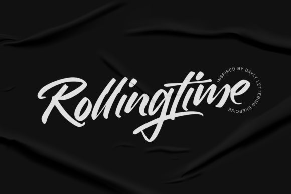 Rollingtime Font Review: A Timeless Script for Designers