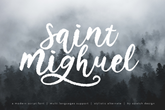 Saint Mighuel: The Perfect Script Font for Handmade Brands