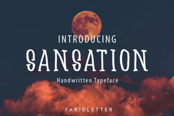 Sansation: A Modern Script Font for Digital Branding