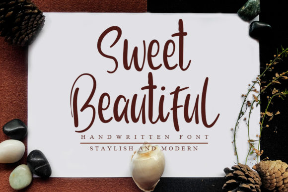 Sweet Beautiful Font for Elegant Business Branding