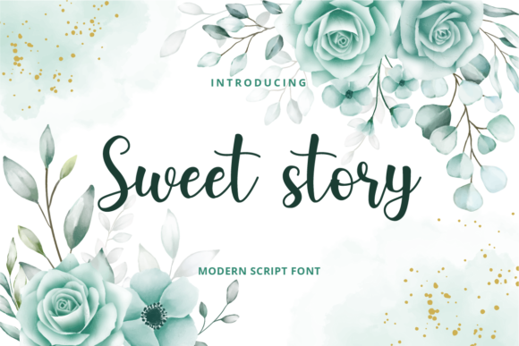 Sweet Story Font for Elegant Web Design