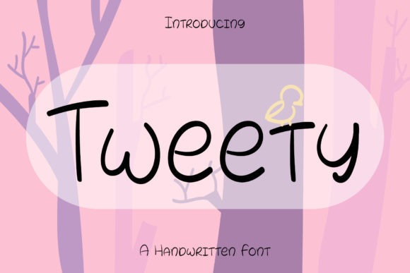 Tweety Font Review: A Sweet Handwritten Typeface for Branding
