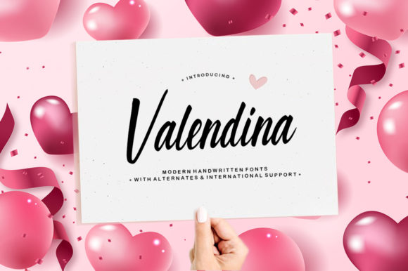 Valendina: The Ultimate Elegant Script for Designers